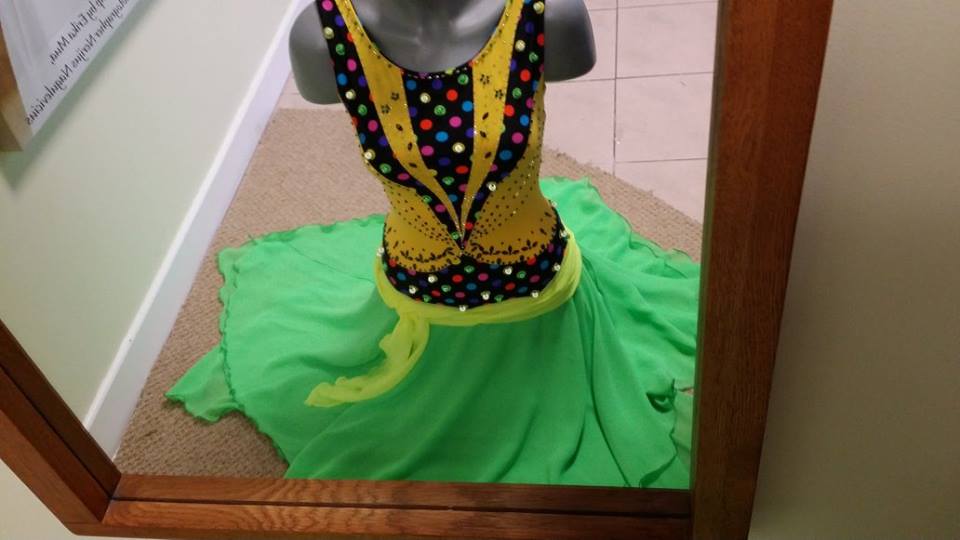 dress on a mannequin